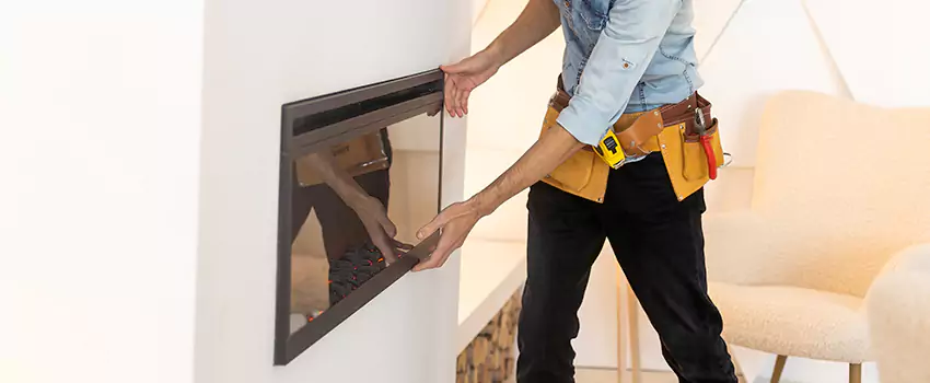 Metal Fireplace Installation in Pineville, Louisiana