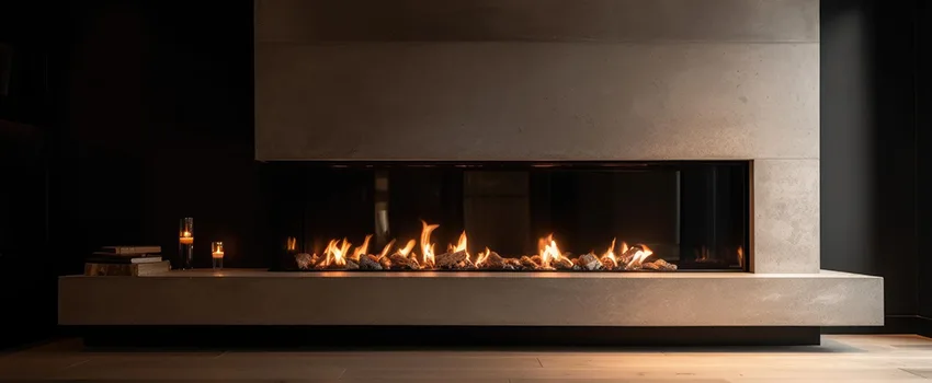 Gas Fireplace Ember Bed Design Services in Pineville, Louisiana
