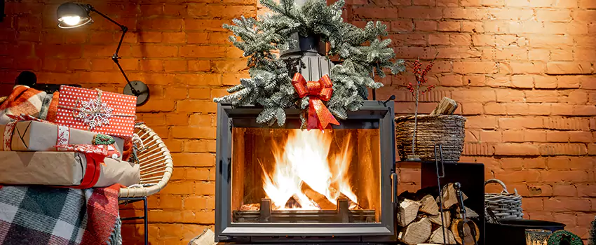 Travis Industries Linear Gas Fireplace Installation in Pineville, Louisiana