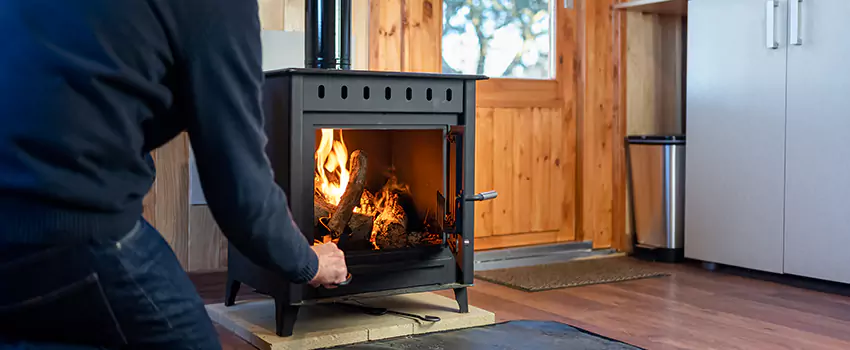 Open Hearth Wood Fireplace Installation in Pineville, LA
