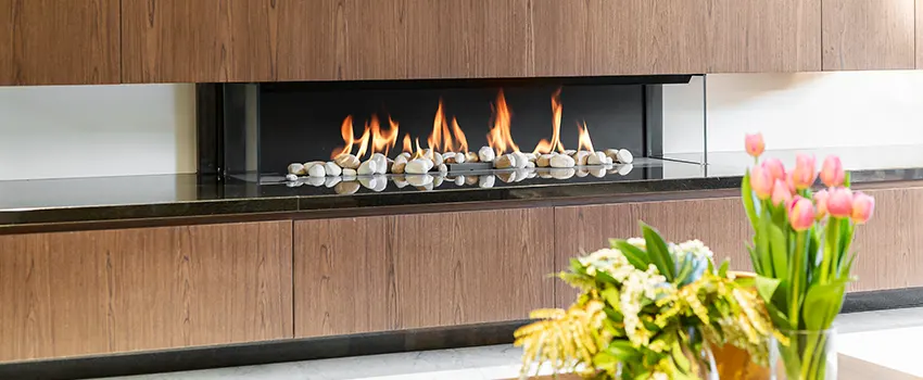 Double-height Fireplace Design Refurbishment in Pineville, Louisiana